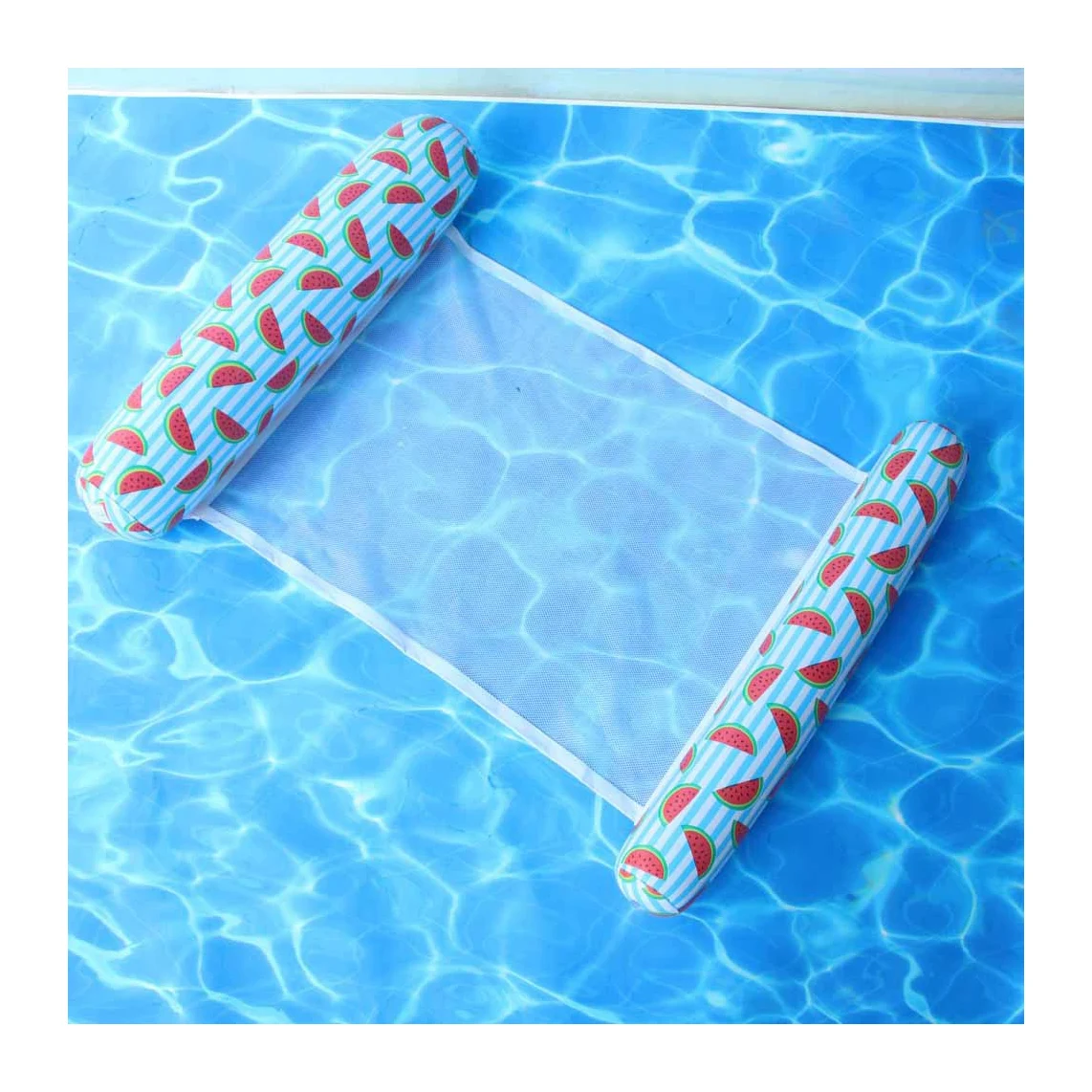 

Multi-purpose Summer Outdoor Beach Inflatable Pool High Buoyancy Pillows High Buoyancy Pillows Water Floating Hammock, Stripe,solid