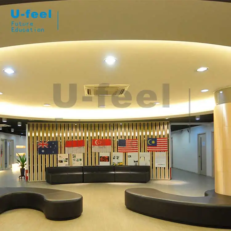 
U-FEEL school reception International Education Center of Desheng School Project 