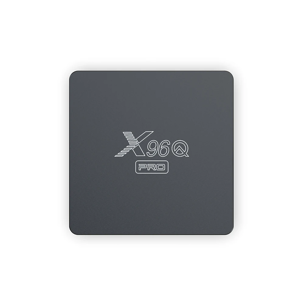 

OEM Customize Good Quality with Cheap Price Android 10 Allwinner H313 Quad Core X96Q RPO Android tv box X96Q