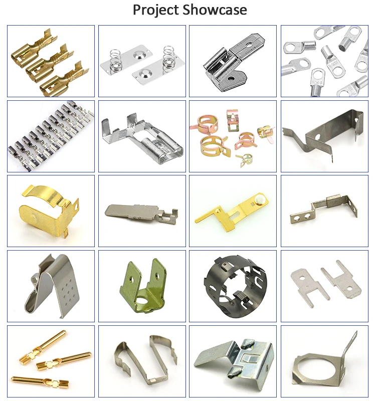 Custom Mounting Fasteners Stainless Steel Retaining Flat Metal Spring