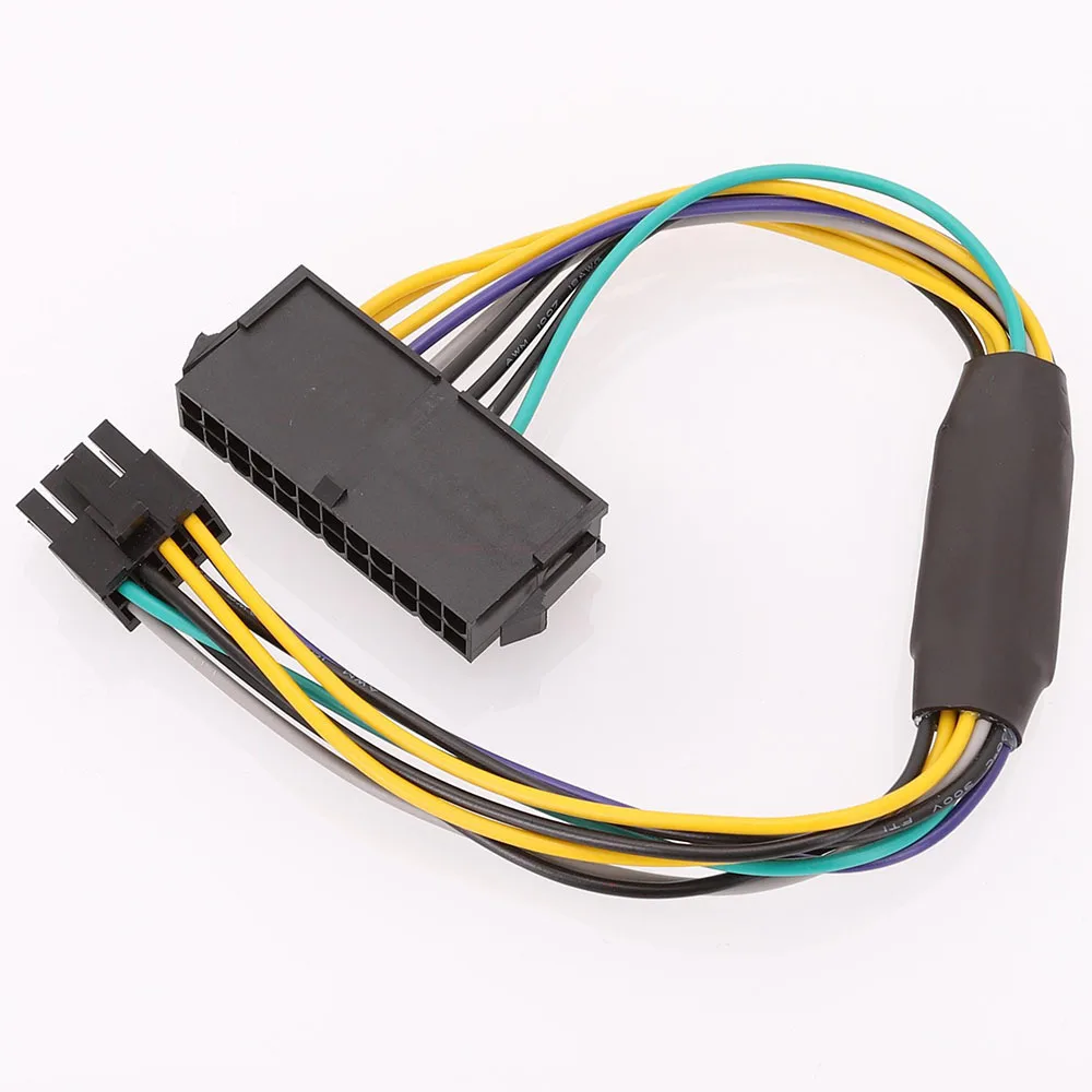 

ATX 24P to 8P Power Supply Adapter Converter Cable Cord Wire for Dell 24Pin to 8Pin 3020 7020 9020 Motherboard Server
