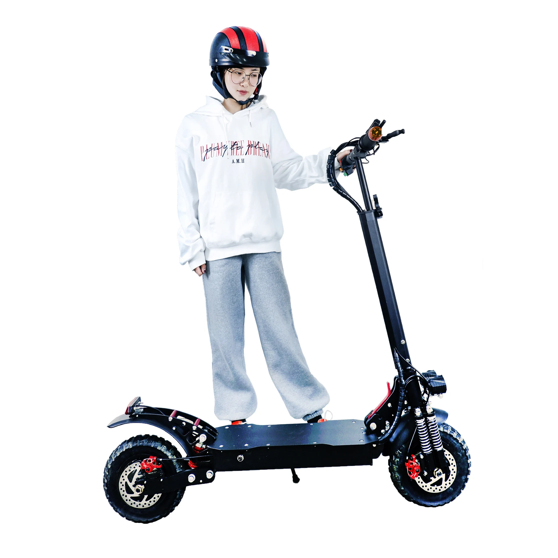 52V 2000W 4000W Electric Scooter Dual Motor Brushless Bike Motorcycle Scooter With Off Road Tires