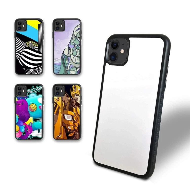 

For iPhone 12 Sublimation Case,XINGE 2D TPU PC Blank Sublimation Phone Case Cover For iPhone 11 12 Pro Max Case Para Sublimar, Black,white,clear