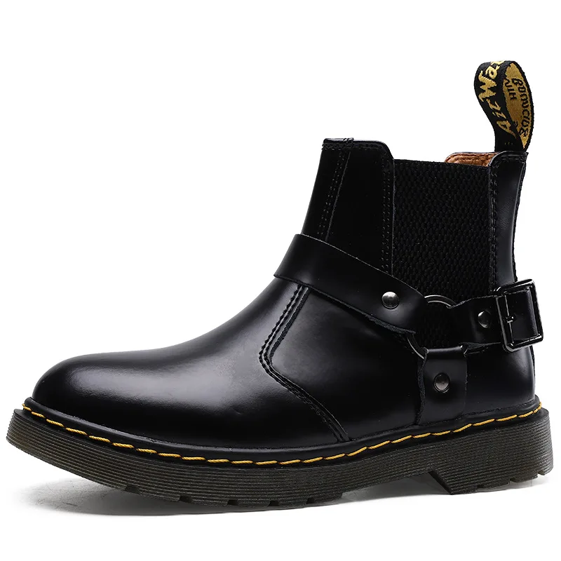 

2975 Hot Selling new fashion Boots Cow Leather Dress Shoes women Boots Chelsea Work Boots