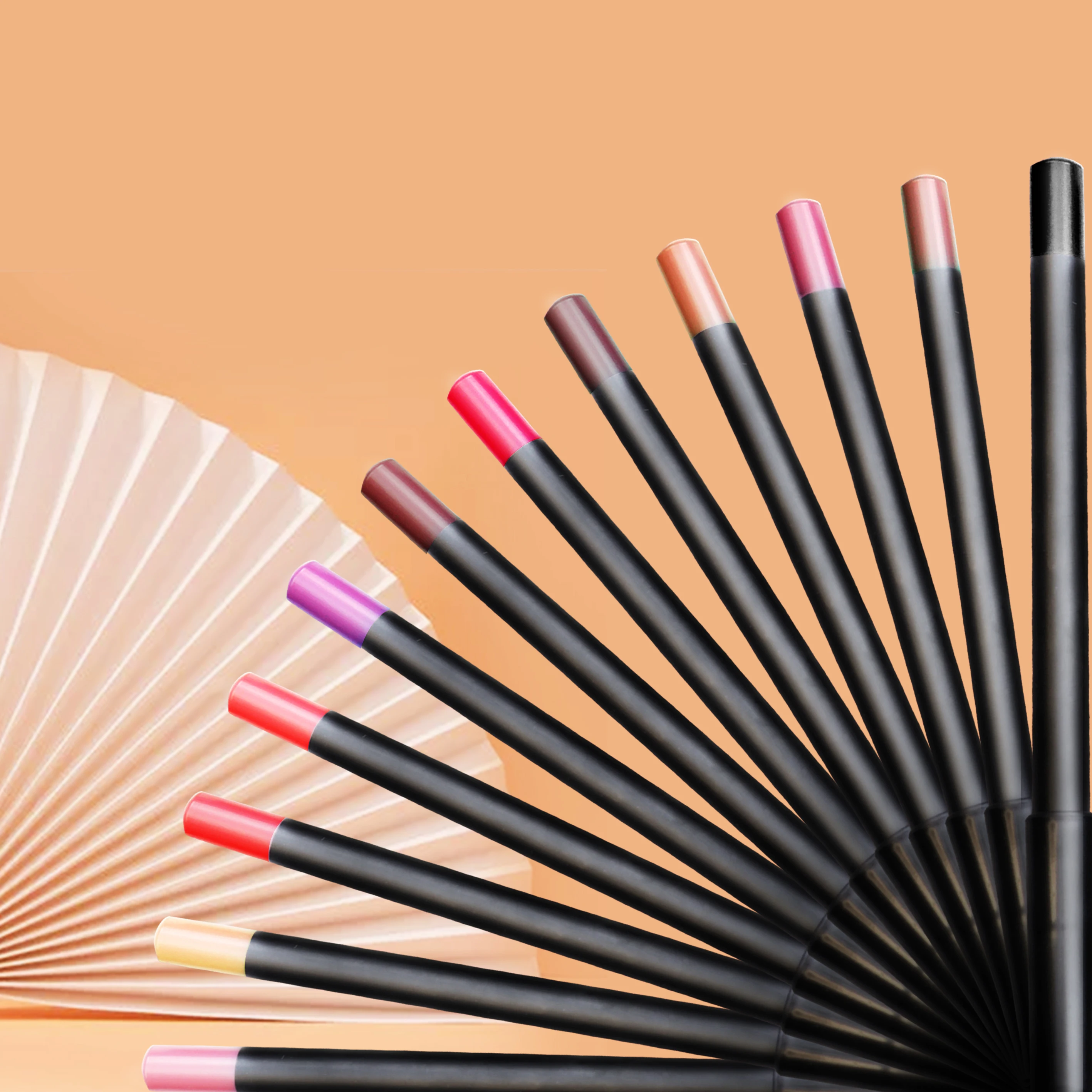 

Wholesale Makeup Lip Liner Matte Shimmer Lip Pencil Soft Smooth Lipliner Waterproof