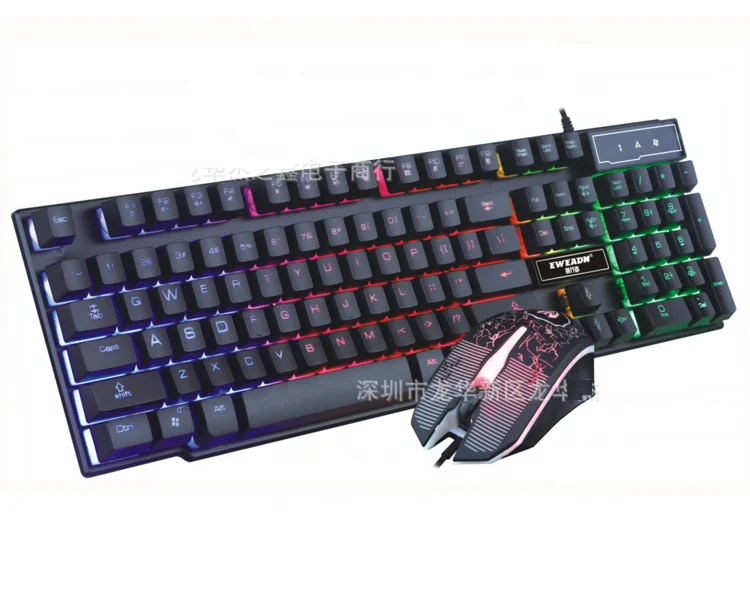 

Gaming Keyboard and Mouse Combos Gamer for PC Computer Teclado Gamer keyboard and mouse pc wireless mouse pad leather keyboard