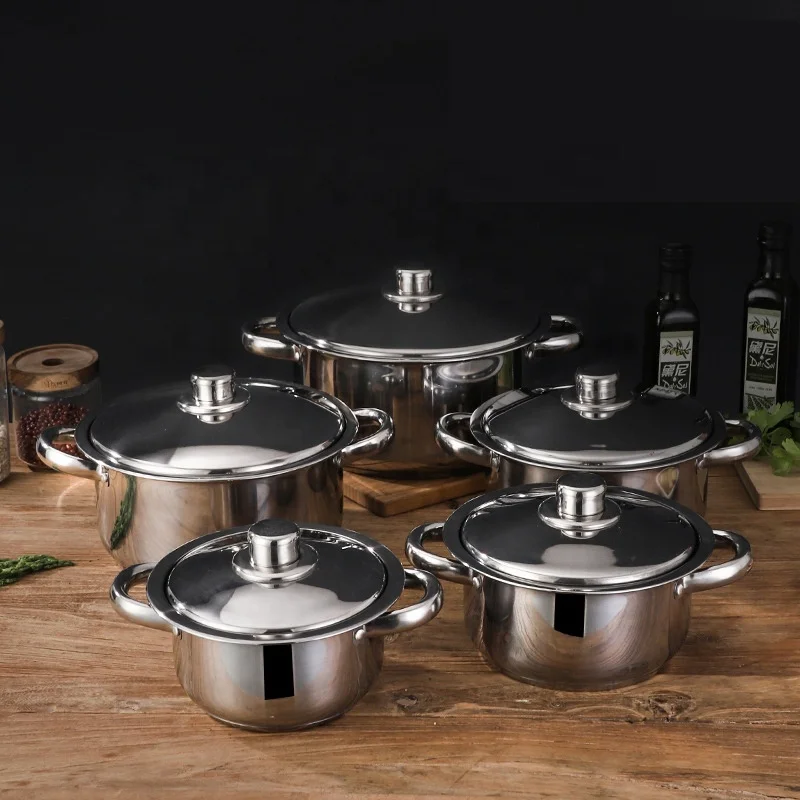 

5pcs cooking stainless steel steamer pots set stainless steel manufacture hot sell small moq OEM/ODM