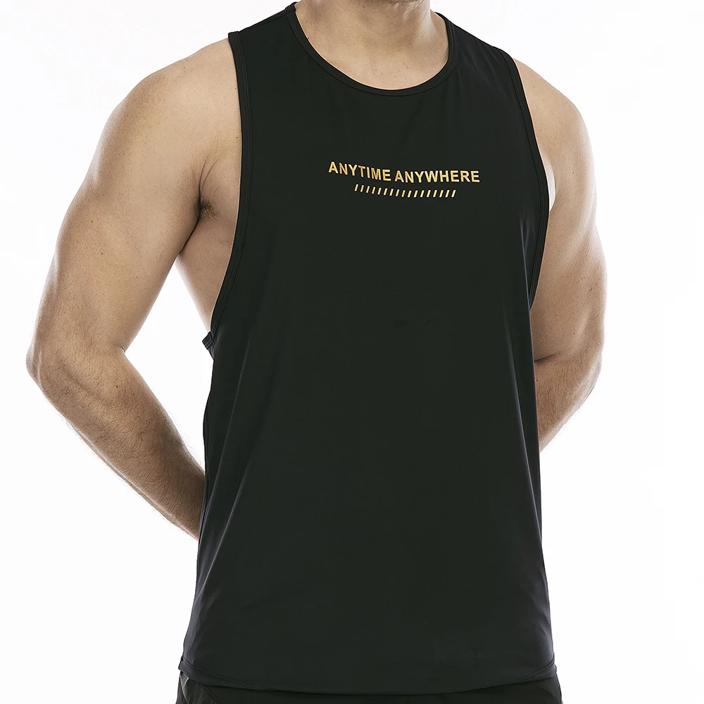 

Men Gym Muscle Sleeveless Shirt Male Vest Bodybuilding Clothing Dry Fit Gym Fitness Workout Tank Tops For Men