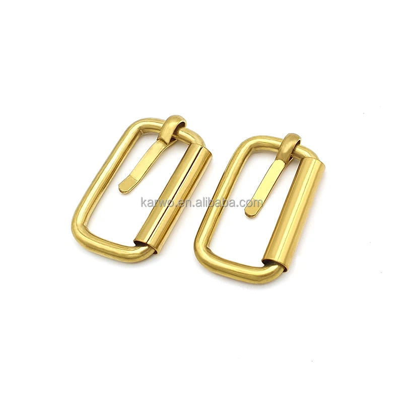 

Bag Strap Connector metal Buckles, Brass Buckle For Bag Making, Brass color