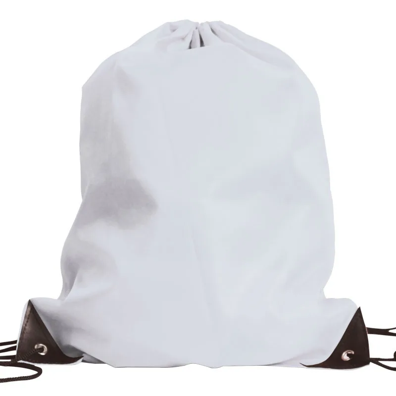 

Bolsa Reutilizable Plegable Blank polyester foldable bag 210d white polyester sport bag cheap drawstring bag for football, Red.blue,black,white,pink,orange