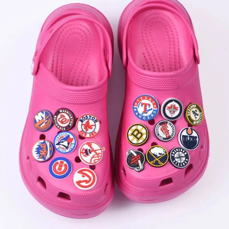 

Custom soft PVC rubber shoe charms, silicone shoe charms custom shoe clog charm