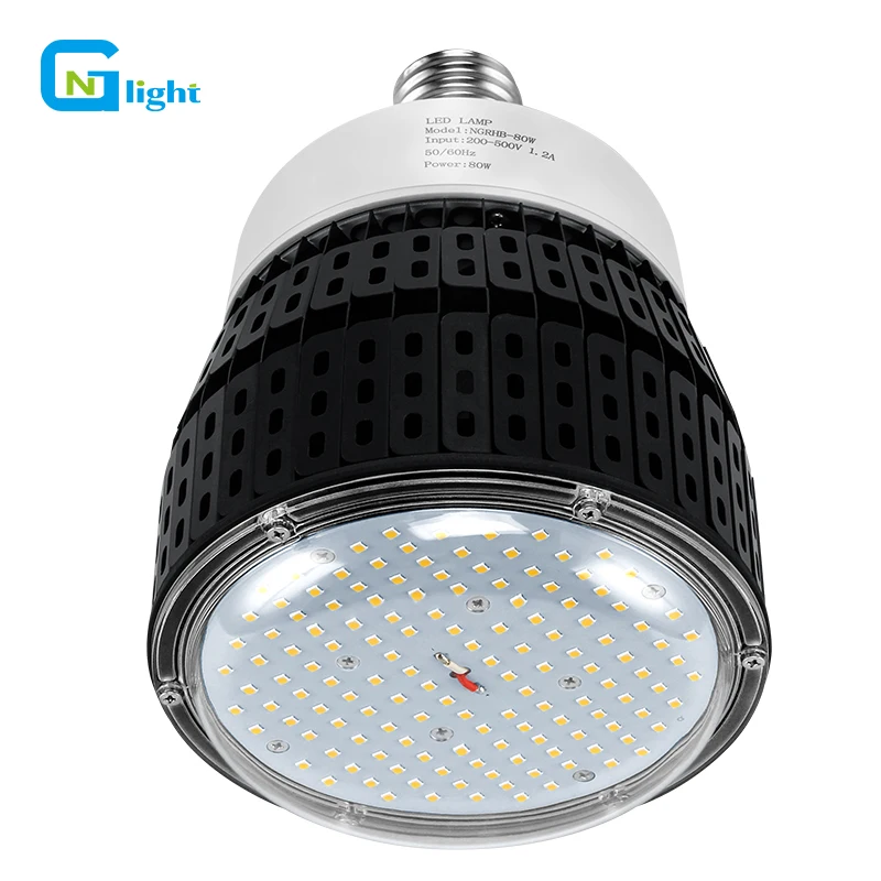 

free shipping UL DLC E39 Mogul Base LED Corn Light 120volts 500 Watt 80w 100w 120w 5000K Warehouse Light Retrofit Bulbs
