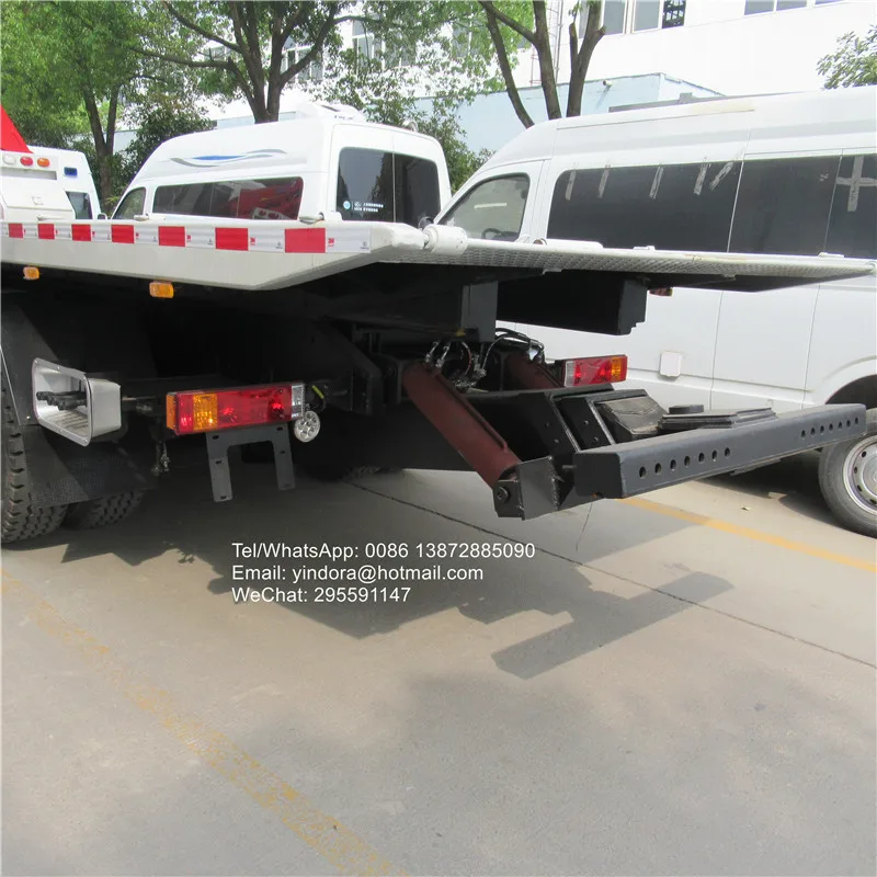 Shacman 12wheeler 15ton Winch 9.5m Slide Platform Hydraulic Tow Truck