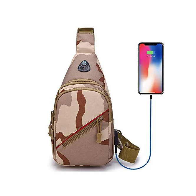 

2021 Sling Bag Waterproof Lightweight Chest Shoulder Backpack Cross Body Travel Messenger Bag Daypacks Hiking Bags, Customized color