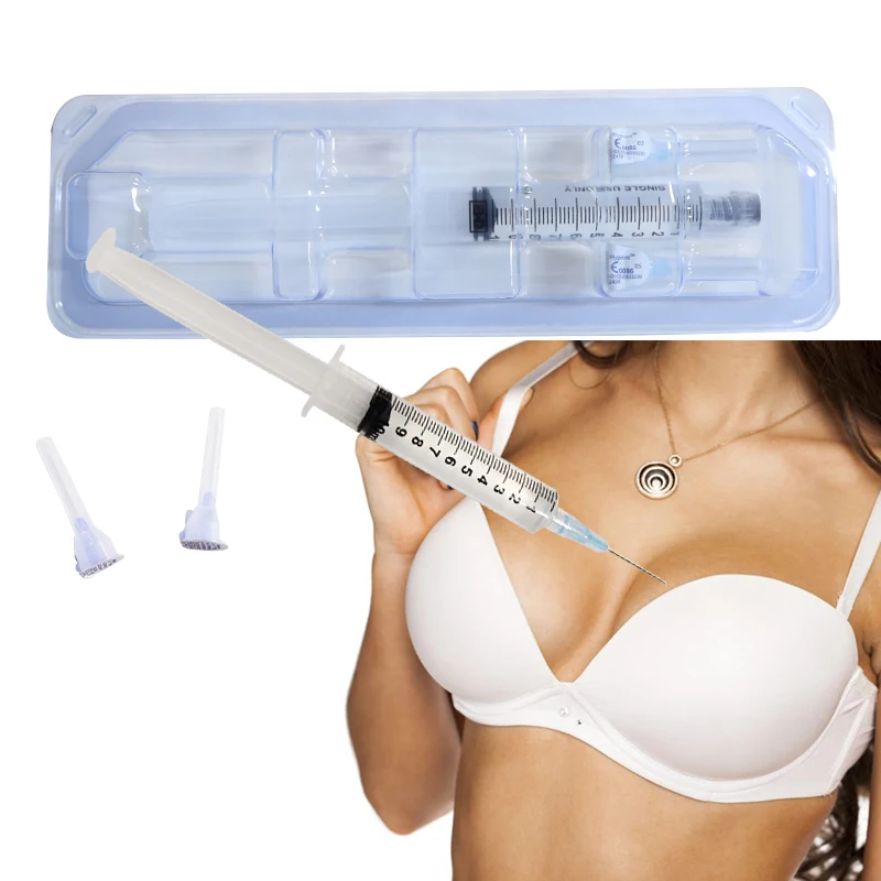 

Butt enlargement injection breast filler injection hyaluronic acid gel, Transparent