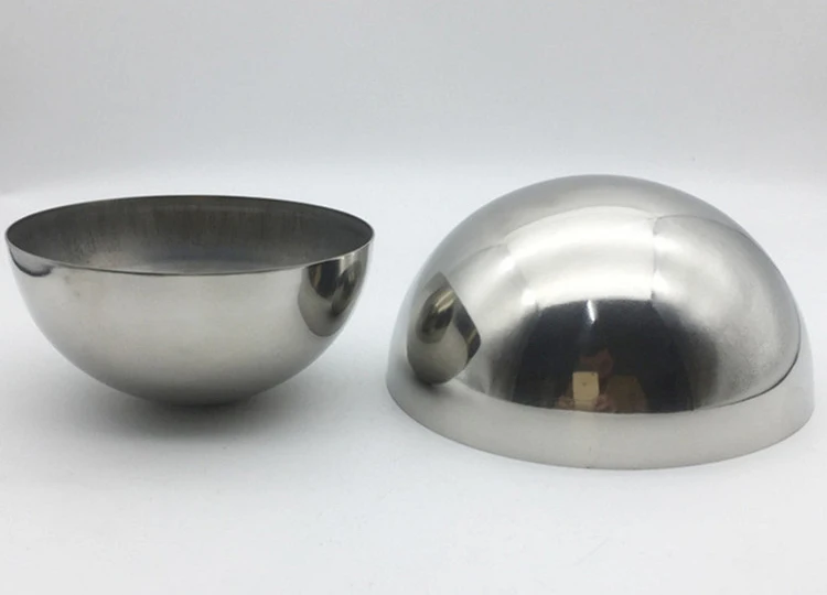 Stainless Steel 304 Half Ball 36 Hollow Steel Ball Metal Half Sphere