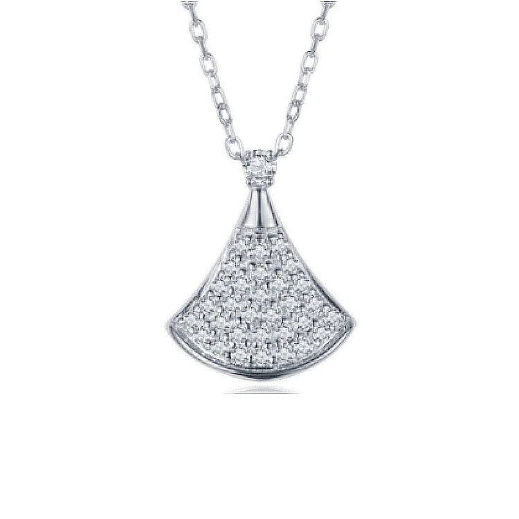 

Latest popular sterling 925 jewelry moissanite diamond charm pendants for women