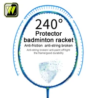 

New arrival Whizz brand new style custom protector badminton racket