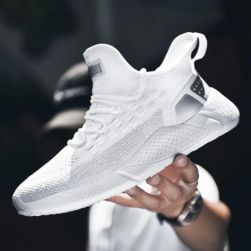 

Hot Style New Mesh Shoes Men Casual Comfortable Breathable Sneakers Men Lac-up Lightweight Walking Man Shoes Zapatillas Hombre