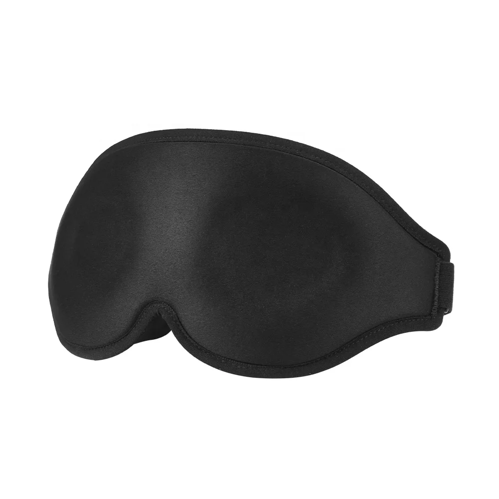 

Comfortable Sleep Eyemask Fashion luxury sleeping mask Covers 3D Eye Mask, Black color or customized