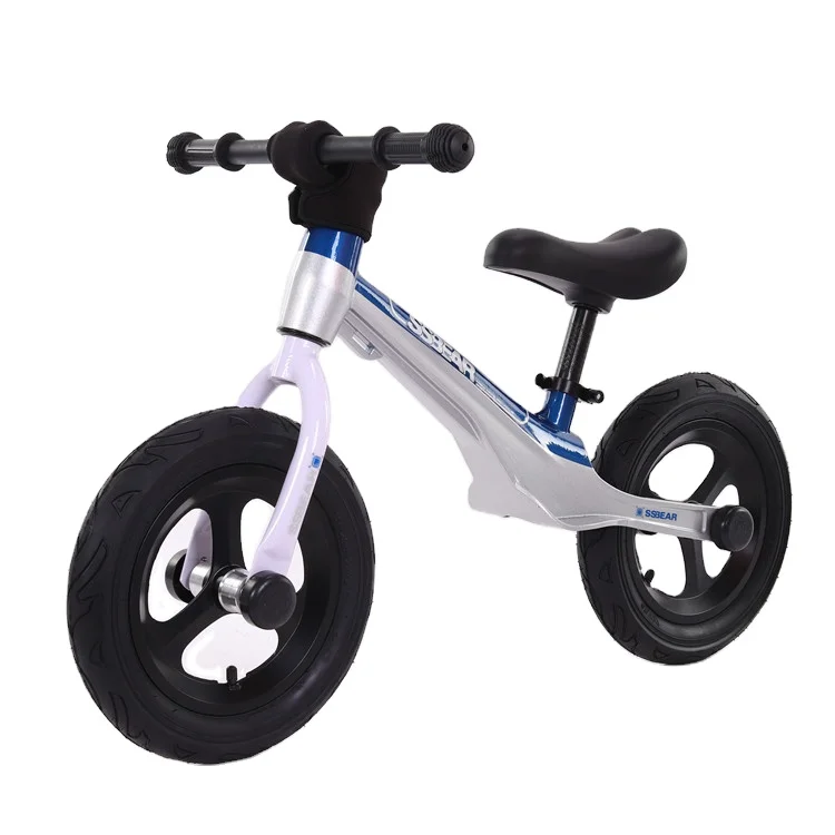 

CE approved customized logo magnesium alloy walk run train Child Toddlers 12" kids balance bike air tires baby balance bicycle