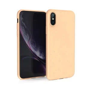 Free Sample Eco-Friendly Biodegradable Compostable Pbat Pla Phone Case For Iphone Xi,Xs,X,Xs Max,Xr