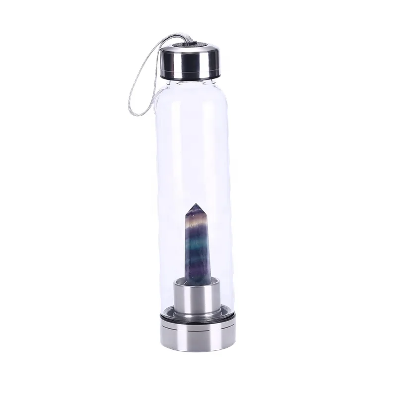 

Natural Exilir Crystal Water Bottle Crystal Infused Water Bottle