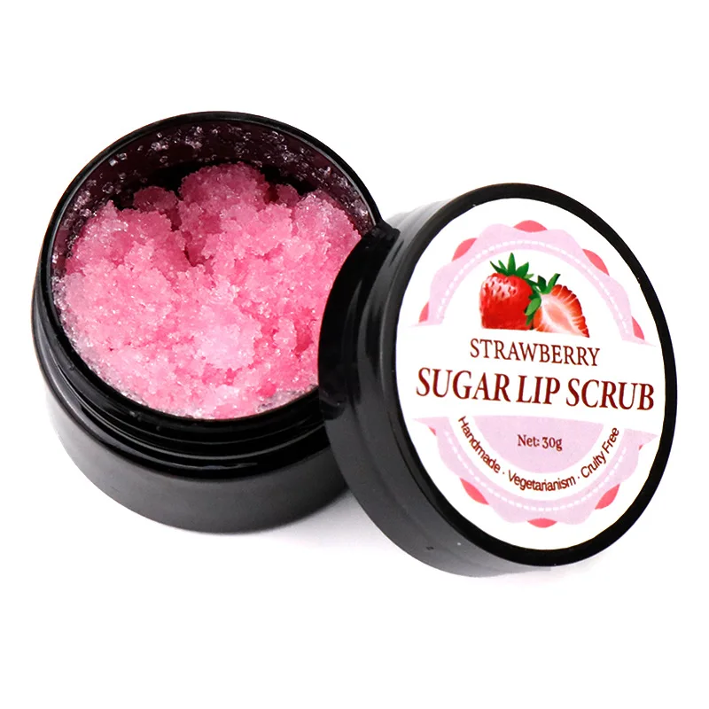 

Private Label OEM Sale 30ml Coconut Scrub Pink Lip Care Organic Vegan Sugar Lip Scrub for Moisturizer Exfoliating