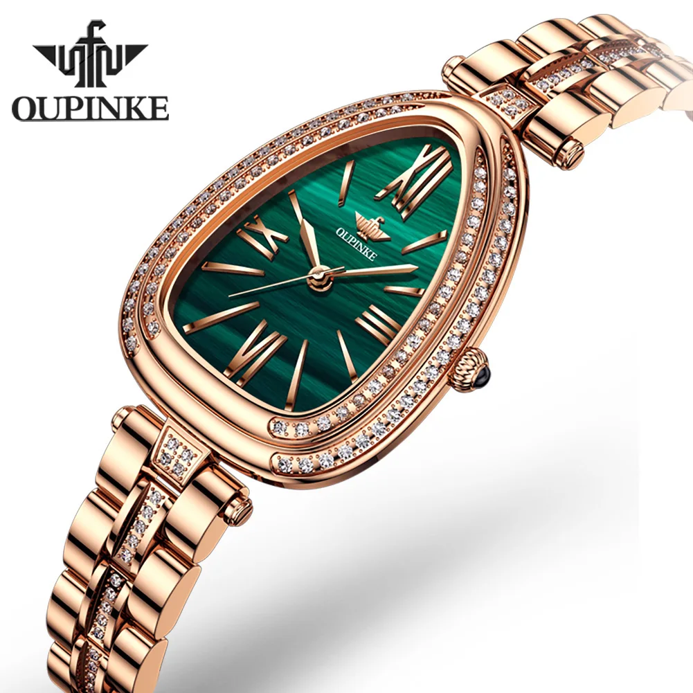 

Oupinke 3192 Brand Watches Waterproof Quartz Ladies Watch Stainless Steel Fashion Women Wrist Watch