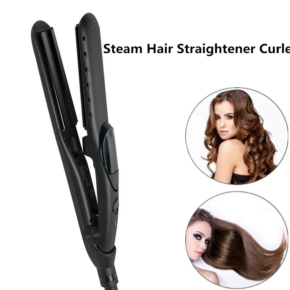 home styling steam hair straightener