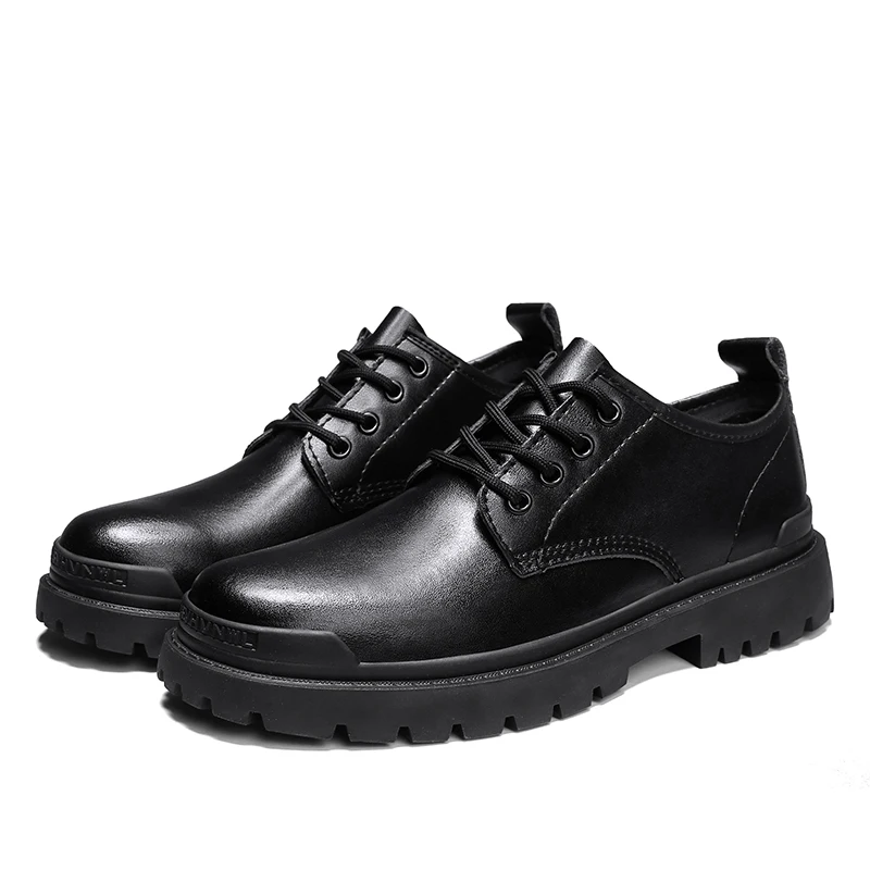 

New hot Soft men's office shoes formal leather shoe for men, Black