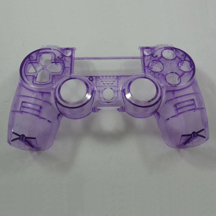 

New Transparent Clear Front Face Shell For PS4 Controller Replacement Shell Faceplate Mod, Transparent red/blue/yellow...