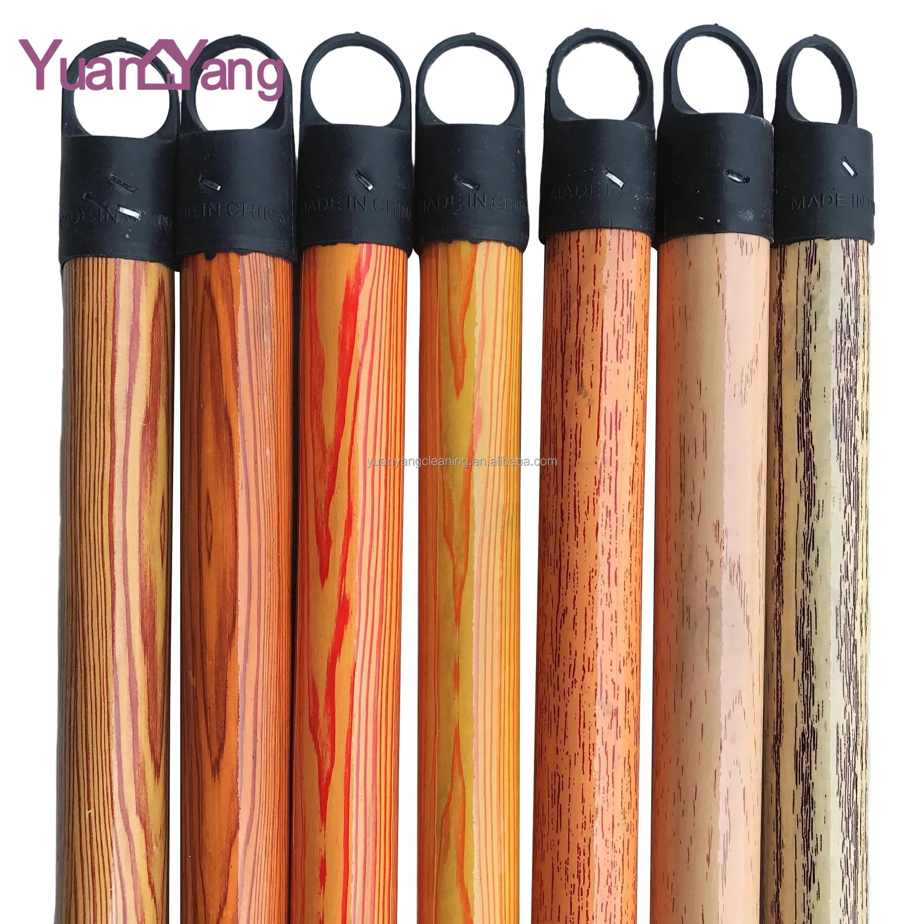 

wholesales pvc coated stick broom stick wood indoor and outdoor