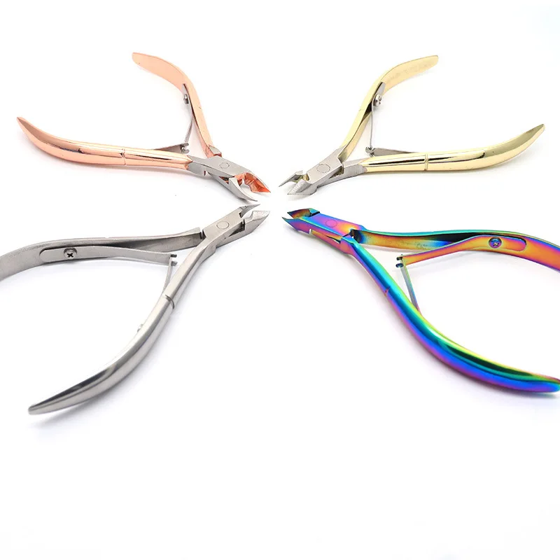 

Ready Stock Cleaner Cutter Nail Clipper Colorful Professional Cuticle Trimmer Stainless Steel Clipper Nail Nipper Tools Set, Four colors