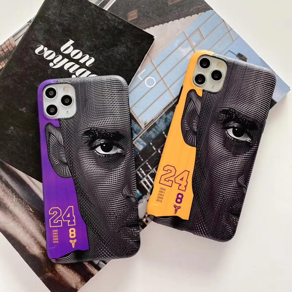 

RIP kobe face gigi basketball player phone case for iphone