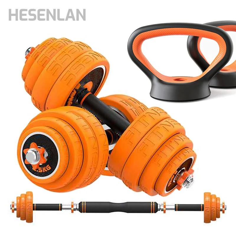 

WEEKLY DEAL DB-2306 Weight lifting set of barbell, dumbbells and kettlebells / Bodybuilding equipment