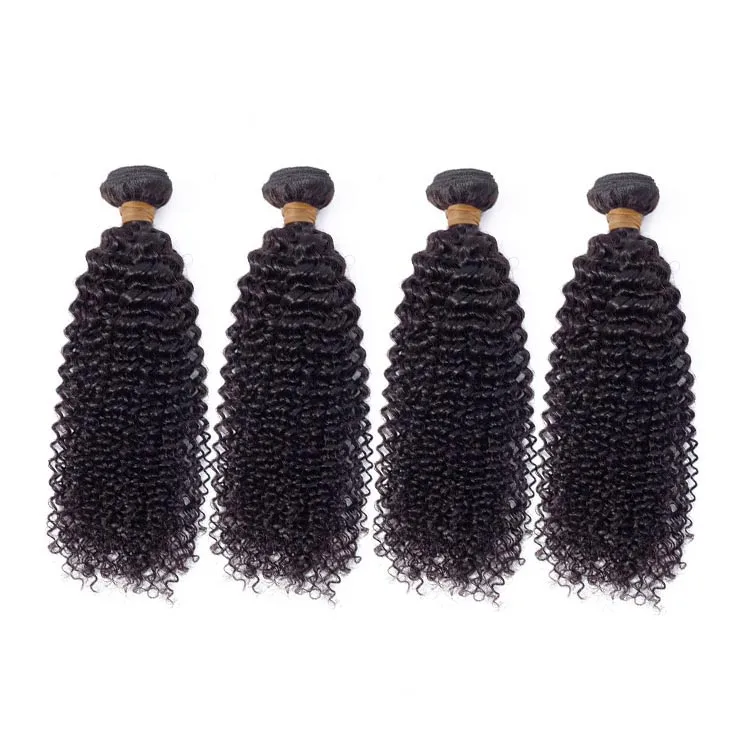 

VEGGICC 100% Unprocessed Wholesale Virgin Brazilian Hair Kinky Curly 4 Pcs Double Drawn Weaving Raw Cuticle Aligned Hair