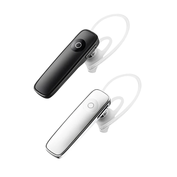 

The latest hot product wireless headset with USB charging cable, White;black