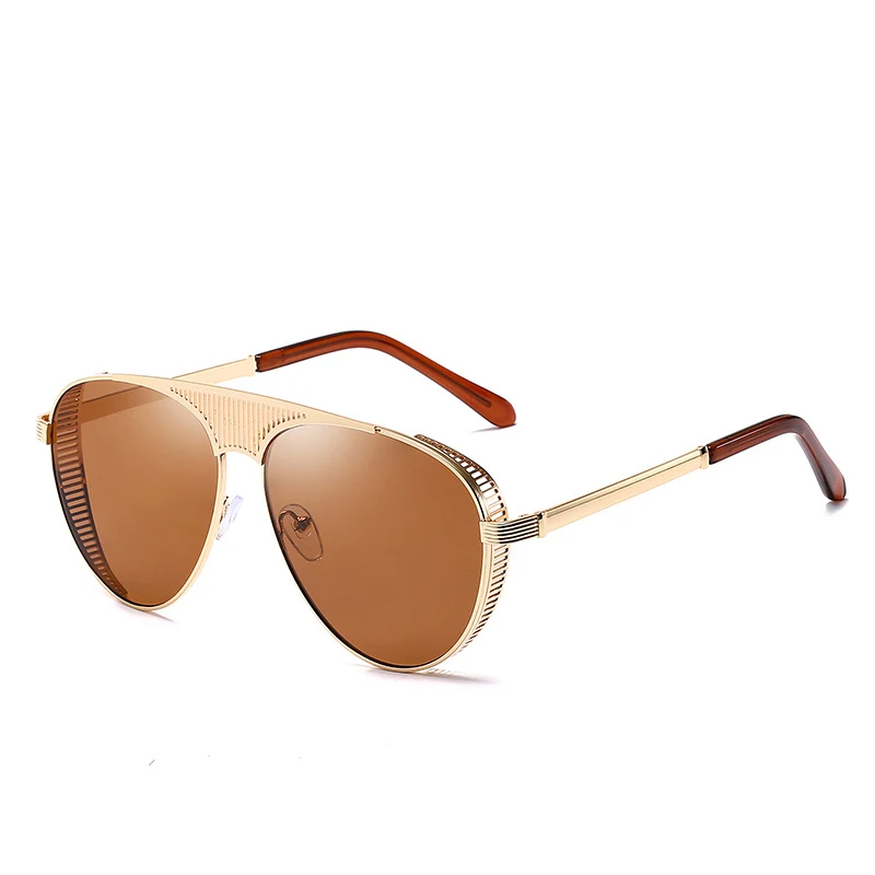 

Classical Sun Glasses Square Shape Fashion Design Metal Frame Uv400 Men'S Sunglasses Wholesale Designer Men Gafa De Sol, 6 colors