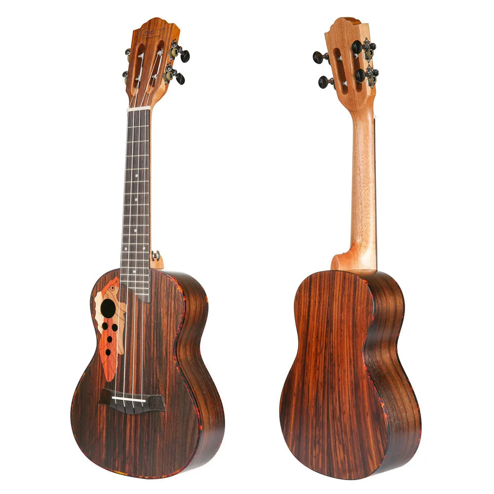 

Hricane Concert Ukulele  rosewood Ukuleles for Beginners with Gig Bag Strings