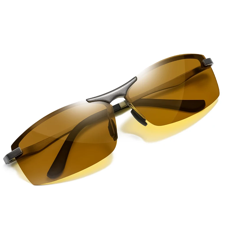 

ALFY Night Vision Driving Polarized Men's Aluminum-magnesiu Sunglasses UV400 Photochromic Fishing Outdoor activitie Glasses