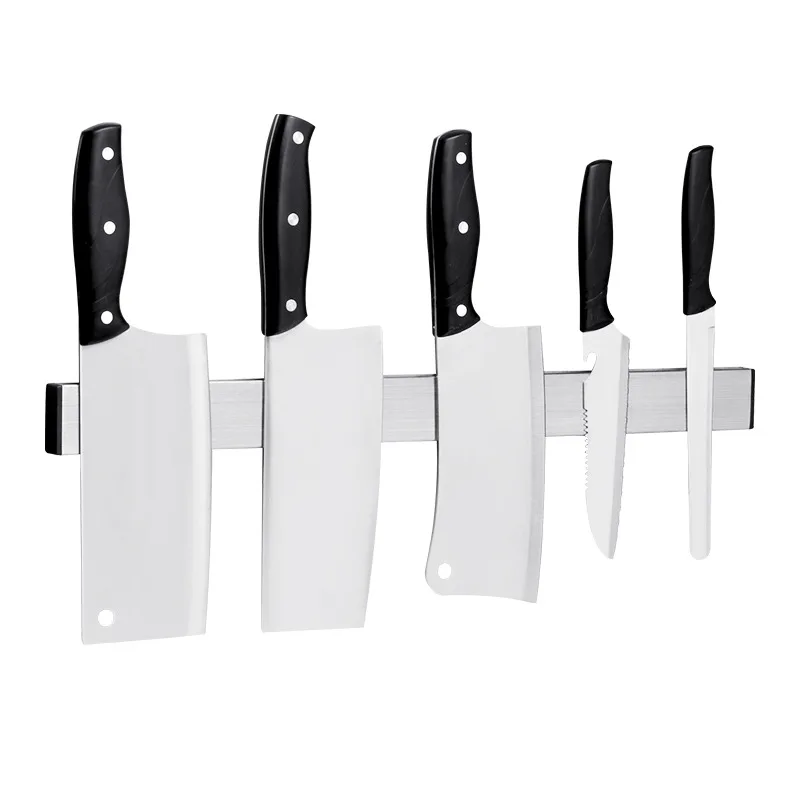 

Stainless Steel Kitchen Magnetic Knife Holder Strip Rack