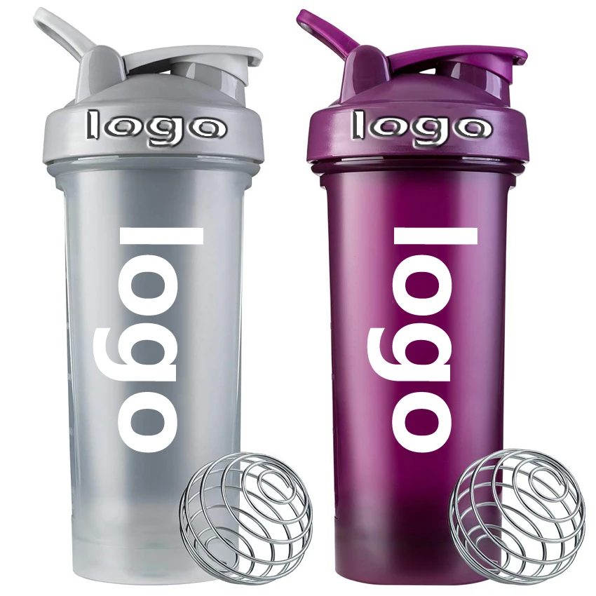 

Custom Logo Color ECO Friendly Fitness Gym Plastic Powder Whey Protein Shake Cup Sport Shaker Water Bottle With Custom Logo, Customized color