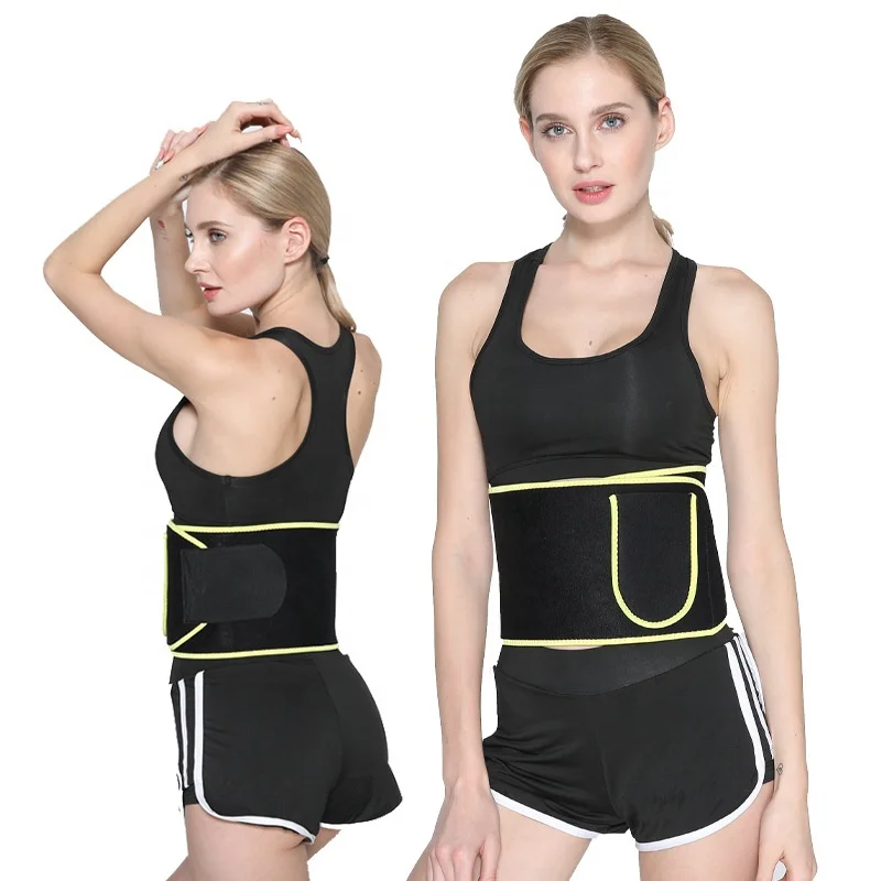 

Wholesale Adjustable Slimming Wrap Phone pocket Sauna Waist Shaper Cincher Corset Belt Slimming Waist Trainer, Various colors