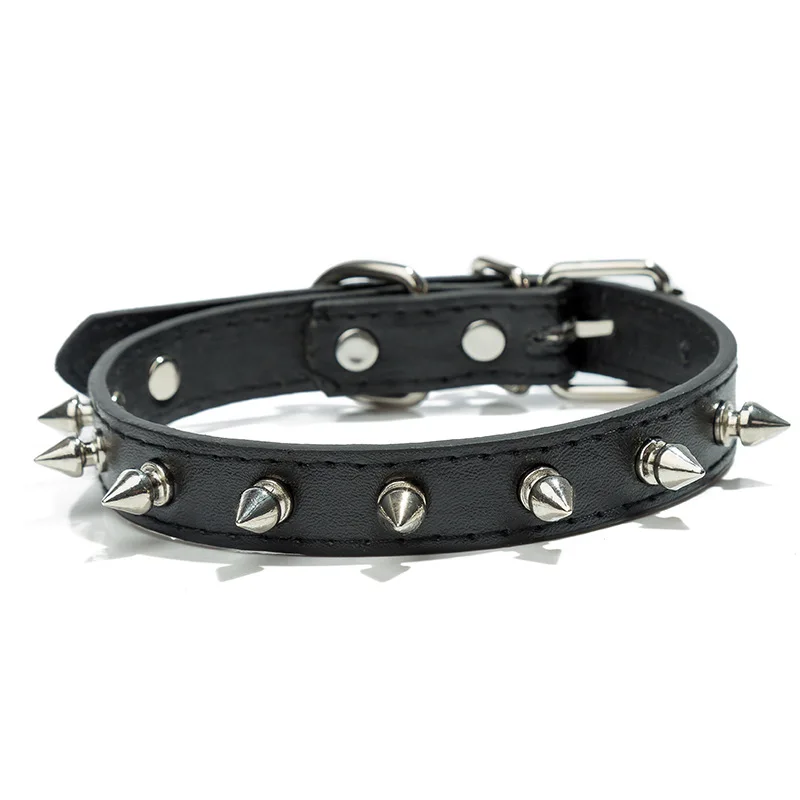 

Wholesale Custom Leather Dog Collars Custom Leather Dog Collars Rivet Durable Pet Collar