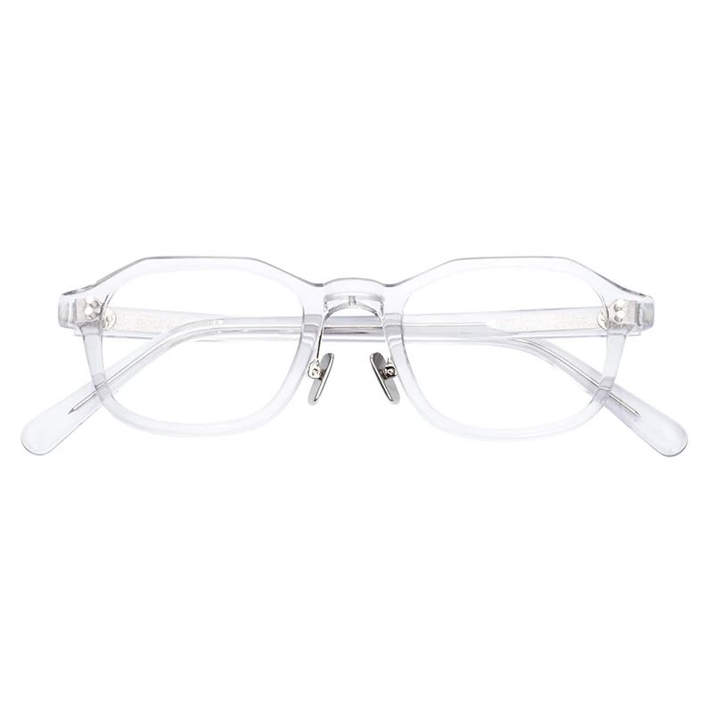 

Latest Luxury Classical Vintage Transparent Acetate Optical Eyeglasses Frames