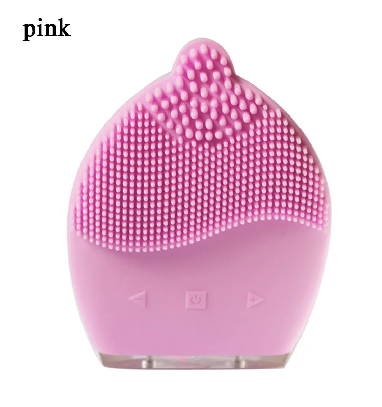 

New Arrivals Beauty home device cleansing brush beauty instrument electric, Pink+red+green