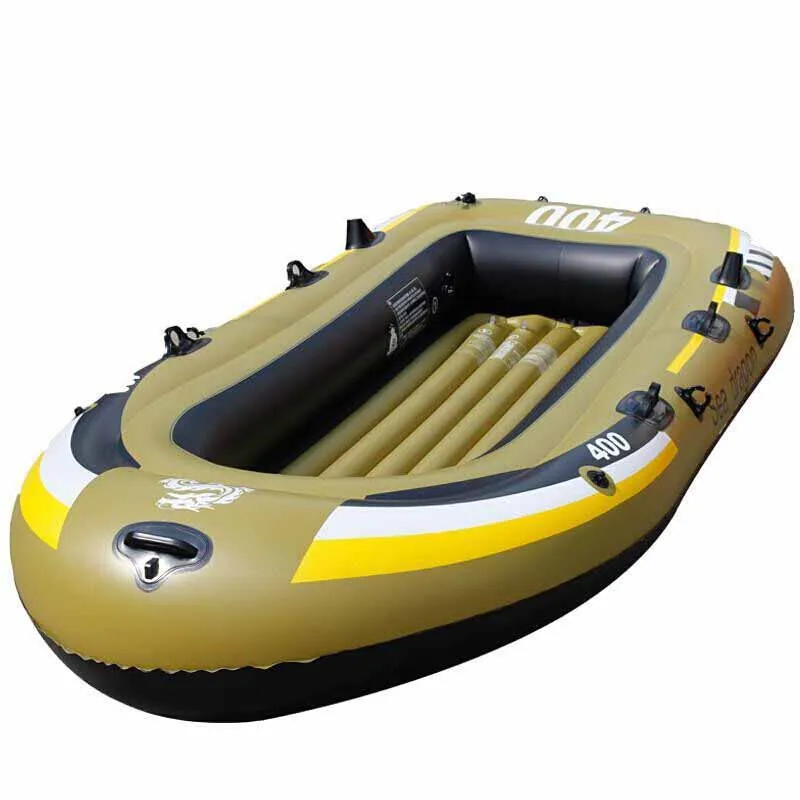 

1-5 Person Cheap Rowing High Quality PVC Fishing Inflatable Rubber Boat Custom Foldable Dinghy Inflatable Kayak Boat For Fish