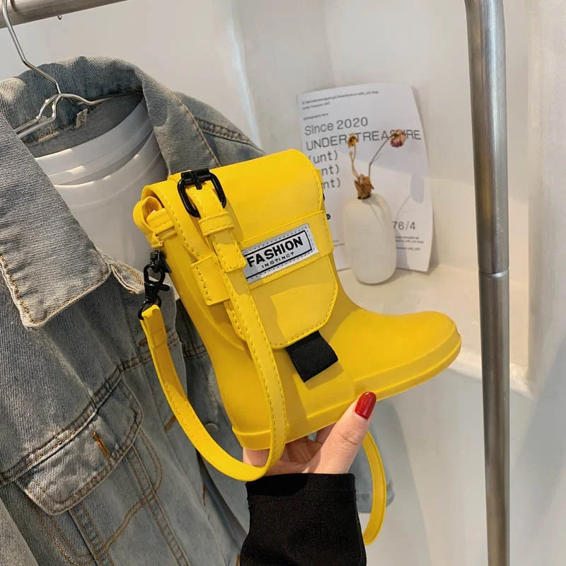 

Wholesale Drop shipping Solid Small jelly Designer Boot Shape Lady Bag Crossbody Women Cosmetic Hand Bag Mini Bags 2022 Purses