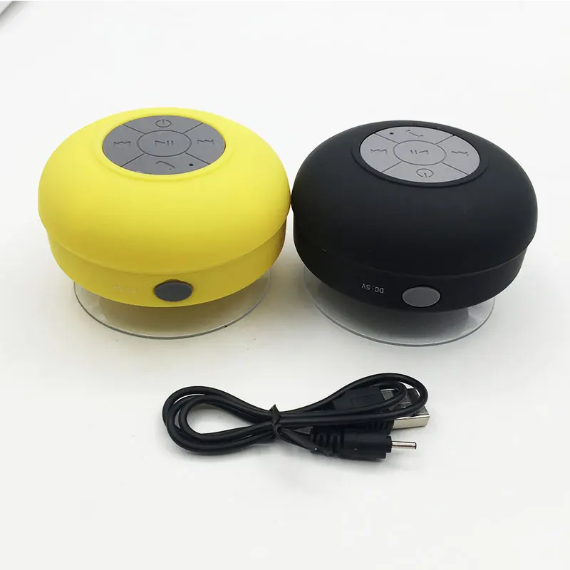 

IPX7 Waterproof Shower Bathroom, Handsfree Wireless Shower Sucker, Speaker Portable Mini Speaker/